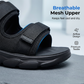 ⏰ LIMITED-TIME 50% OFF! 🏃 Men's Adjustable Dual-Strap Slide Sandals – Breathable Mesh, Cushioned, Secure Fit ✨
