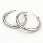 🔥50% OFF | Women's Chic C-Shape Hoop Earrings – Lightweight, Face-Framing, Gold & Silver, Day-to-Night Style 📛✨