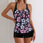 👙 PROMO LIMITÉE -50% ! 🌊 Printed Two-Piece Swimsuit – Tummy Control, 4-Way Stretch, UPF 50+, 6 Patterns, Sizes S-2XL 🌸