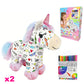 🦄Last day sale 50% OFF🔥DIY Color-In Unicorn Plush Toy Kit