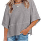 🌸 Flare Sleeve Top | Soft & Breathable Fabric 🌬️ | Loose Relaxed Fit ✨ | 5 Colors Available 🎨 | S-3XL Plus Size Friendly 👗