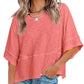 🌸 Flare Sleeve Top | Soft & Breathable Fabric 🌬️ | Loose Relaxed Fit ✨ | 5 Colors Available 🎨 | S-3XL Plus Size Friendly 👗