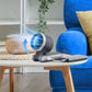 🥳2026 HOT SALE🥳💞50K+ SOLD!🌬️🔋 50% OFF! 3‑in‑1 Turbo Hand Fan – 5 speeds, 24H battery, digital display. 180° foldable. Perfect for Dad! 🎁✨