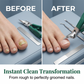 🎉 2026 Sale — Over 47,000 Sold! ✂️ 3-Piece Professional Toenail Clipper Set – Precision Curved Blades 🦶
