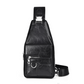 🎒 50% OFF NOW! 🧳 Men's Retro Waterproof Faux Leather Sling Chest Bag – Water-Resistant, Intelligent Storage & Ergonomic Comfort – A Daily Commute Essential ✨