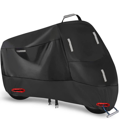 🏍️🌧️All-Weather Oxford Cloth Motorcycle Cover | UV-Resistant, Reflective Strips, and Reinforced Security Grommets🔆