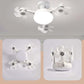 💡 Remote-Controlled LED Ceiling Fan Light | Foldable Blades 🌀 | 3 Color Temps ✨ | Energy-Saving & Flicker-Free 👁️ | Smart Timer ⏰