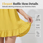 Women's Square Neck Babydoll Top