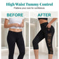 🧘‍♀️ Women's Butt-Lifting Mesh Splicing Yoga Leggings – High Waist Tummy Control | 4-Way Stretch | Side Pockets | Squat-Proof Capri Workout Pants 💨