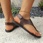 🌸 50% OFF NOW! 🌸Women's Flat Toe Ring Sandals