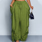 ⏰Last Day Special Price 50%OFF!!!  Women's Loose-Fit Drawstring Lantern Pants, Slimming Baggy Ankle Cuff Pants for Home & Outdoor