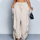 ⏰Last Day Special Price 50%OFF!!!  Women's Loose-Fit Drawstring Lantern Pants, Slimming Baggy Ankle Cuff Pants for Home & Outdoor