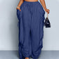 ⏰Last Day Special Price 50%OFF!!!  Women's Loose-Fit Drawstring Lantern Pants, Slimming Baggy Ankle Cuff Pants for Home & Outdoor
