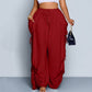 ⏰Last Day Special Price 50%OFF!!!  Women's Loose-Fit Drawstring Lantern Pants, Slimming Baggy Ankle Cuff Pants for Home & Outdoor