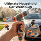 🚿 50% OFF | High-Pressure Car Wash Water Gun – Adjustable Spray, Anti-Slip Grip & Universal Connectors for Effortless Home & Vehicle Cleaning 🚗✨