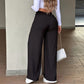 🎉 2026 Sale — Over 34,000 Sold! 👖 High-Waist Straight Pants – Polished ✨
