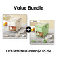 One-Press Ice Cube Maker Set – 28-Grid & Odor-Proof Bin