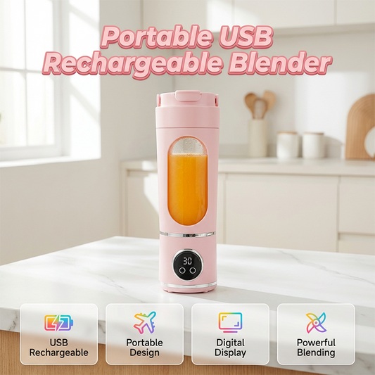 📢📢50% OFF !! ⏰Portable USB Rechargeable Blender