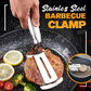 ⏳Time-Limited Special⏰3-in-1 cooking clamp – grab, flip, scrape, and drain oil easily!