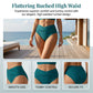 🌸LIMITED-TIME 50% OFF!⏰Women’s High-Waisted Ruched Bikini Set