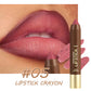 💄 50% OFF! Long-Lasting Matte Lip Crayon for Women | 2-in-1 Liner & Lipstick | Hydrating & Non-Drying | Precision Triangular Tip | 6 Colors ✨