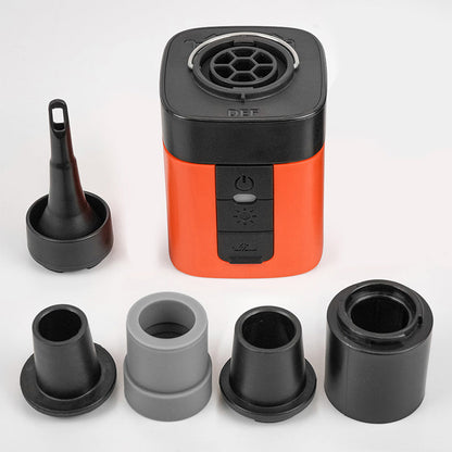⚡ Mini Electric Air Pump with LED Light | Fast Inflate & Deflate, USB Rechargeable, Cordless & Portable – Outdoor Travel Essential