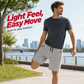 Men's Casual Drawstring 3/4 Shorts