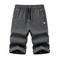 Men's Casual Drawstring 3/4 Shorts