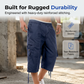 🔥 Pro-Favorite Men's Multi-Pocket Capri Pants – Premium Blend – Breathable 🎯