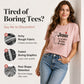 Women's Letter Print Casual Short-Sleeve Tee 👕 Say It with Style – A Bold Print for Laid-Back Days ✨