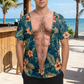 Men Funny 3D Printed Hairy Chest T Shirt