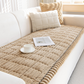 Quilted Corduroy Non-Slip Sofa Protector Mat