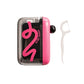 Automatic Pop-Up Floss Dispenser, One-Button Release, Dust-Proof Sealed Storage, Compact Portable, Home & Travel