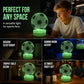 ⚽ 50% OFF! Glow Soccer Night Light | 3D Holographic Illusion | Dynamic RGB Color Changing | Eye-Friendly LED | Touch & Remote Control 🌈✨