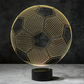 ⚽ 50% OFF! Glow Soccer Night Light | 3D Holographic Illusion | Dynamic RGB Color Changing | Eye-Friendly LED | Touch & Remote Control 🌈✨