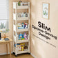 📦 Slim Rolling Cart – 50% OFF! ✨ Slide-Into-Gaps, Clutter Killer ✨