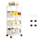 📦 Slim Rolling Cart – 50% OFF! ✨ Slide-Into-Gaps, Clutter Killer ✨