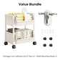 📦 Slim Rolling Cart – 50% OFF! ✨ Slide-Into-Gaps, Clutter Killer ✨