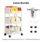 📦 Slim Rolling Cart – 50% OFF! ✨ Slide-Into-Gaps, Clutter Killer ✨