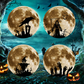 3D Bat LED Wall Light Decor