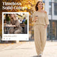 Women's Off-Shoulder Top & Pants 2-Piece Set
