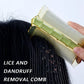 🎋 50% OFF! Bamboo Styling Double-Sided Fine Teeth Comb | Removes Lice & Dandruff | Ergonomic Grip | All Hair Types | For Adults, Kids & Pets 🌿✨