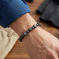 Vintage Round Synthetic Stone Bracelet