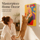 📢📢50% OFF !! ⏰  2026 Sale — Over 20200 Sold!💞 Wall Mounted Artistic Sisal Cat Scratcher‑Decorative 🐱