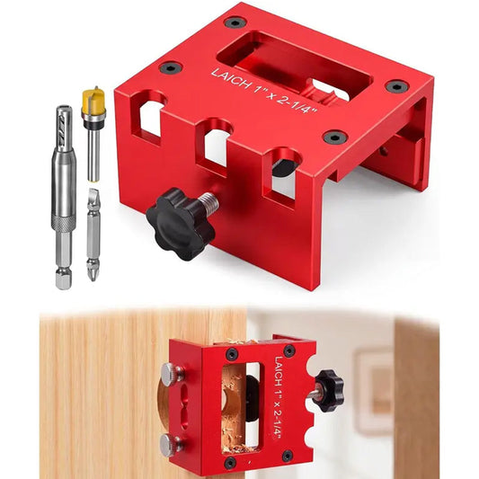 Door Latch Mortising Jig Kit for Wood Doors