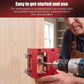 Door Latch Mortising Jig Kit for Wood Doors