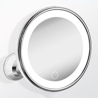 🔥50% OFF! 💄10X Magnifying LED Makeup Mirror, Suction Mounted Illuminated Mirror For Skincare & Cosmetic Application