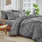 📢📢50% OFF !! ⏰Elegant Pinch Pleat Duvet Cover Set