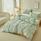 📢📢50% OFF !! ⏰Elegant Pinch Pleat Duvet Cover Set
