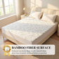 ✨ LIMITED-TIME 50% OFF! 🛏️ Bamboo Fiber Waterproof Mattress Protector – Noiseless, Breathable & 360° Snug Fit